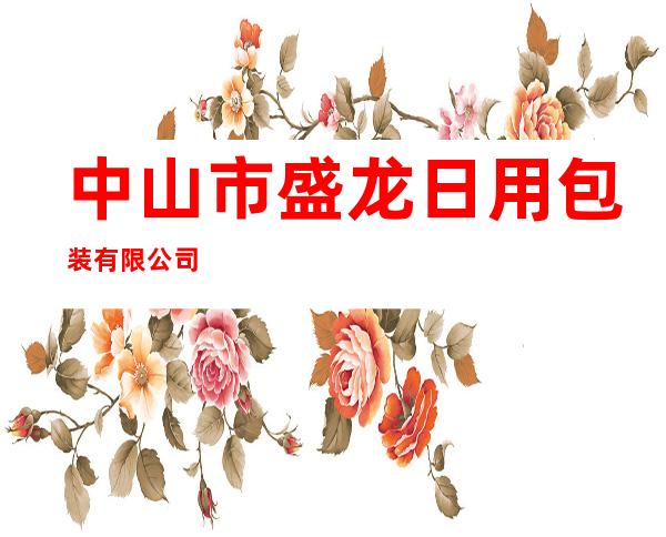中山市盛龙日用包装有限公司