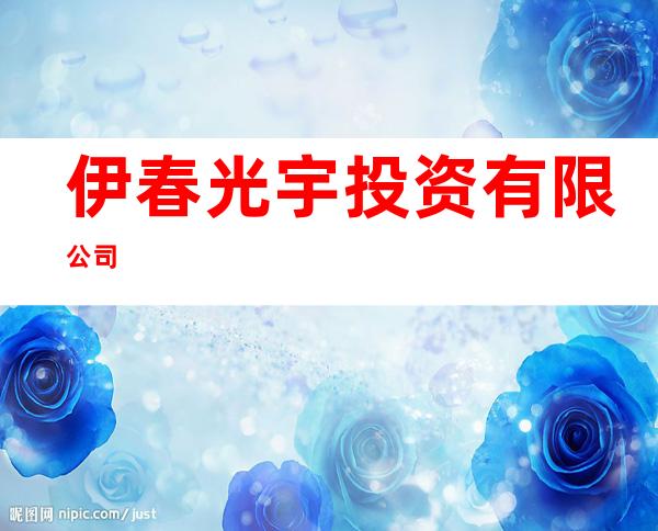 伊春光宇投资有限公司