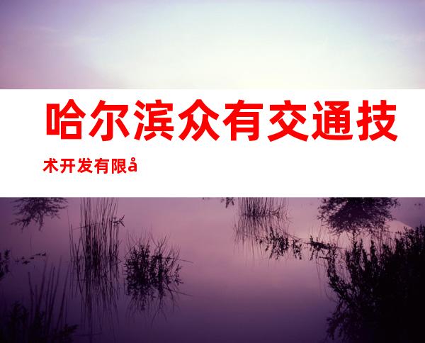 哈尔滨众有交通技术开发有限公司