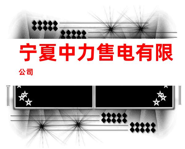 宁夏中力售电有限公司