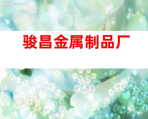 骏昌金属制品厂